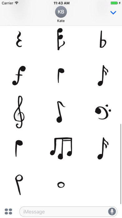 Music Notes - stickers & emoji screenshot 3
