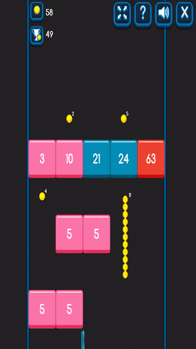 Snake Blocks Collect The Numbers screenshot 3