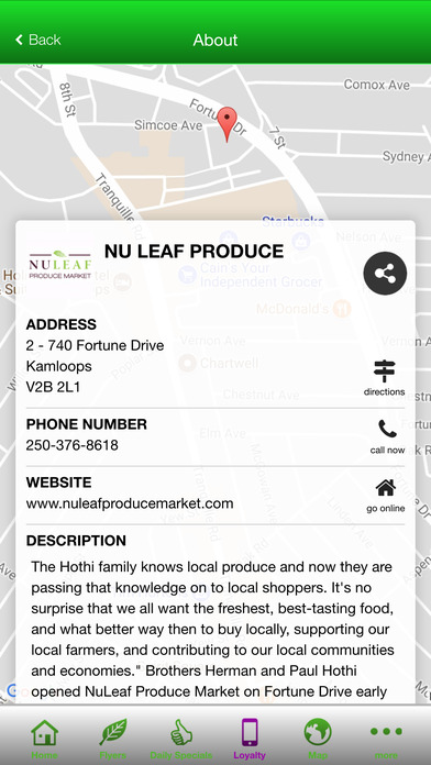 Nu Leaf Produce screenshot 4