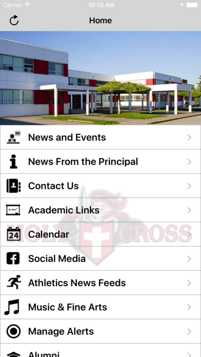 Holy Cross Regional HS screenshot 2