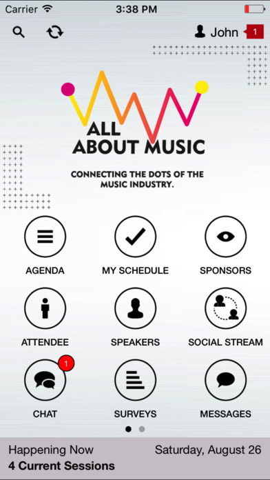 All About Music conference screenshot 2