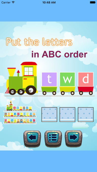 ABC Alphabetical Letters Order Game screenshot 3