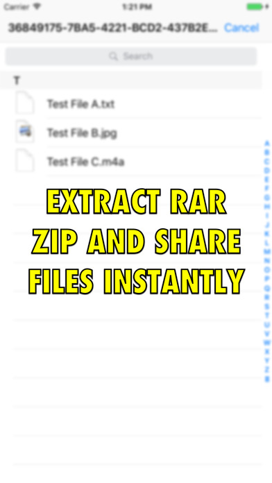 Unzip - Zip Rar File Extractor screenshot 3