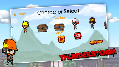 Thunder Boy Run screenshot 3