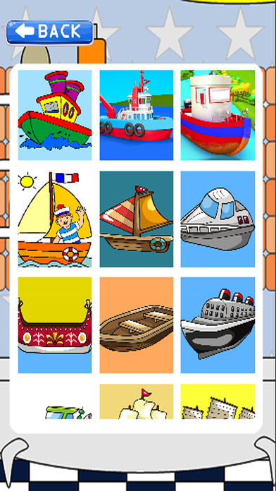 Boat Cartoon Learning For Jigsaw Puzzles screenshot 2