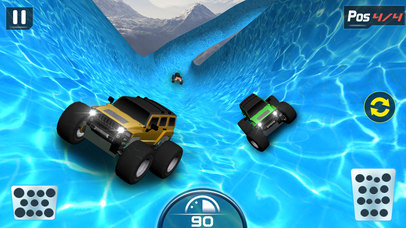 Water Slide Monster Truck driving screenshot 3