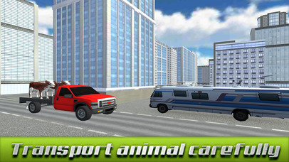 City Animal Transporter Truck 3D screenshot 3