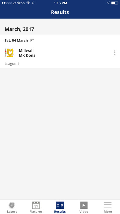 Millwall Official App screenshot 3