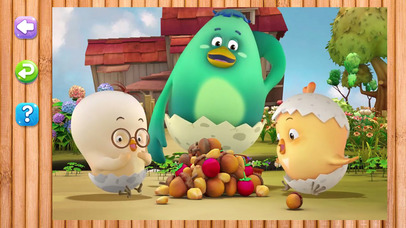 儿童游戏之小鸡拼图-婴幼儿益智拼图游戏 screenshot 2