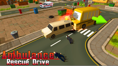 Ambulance Rescue Drive screenshot 2