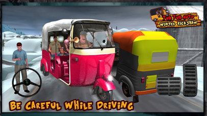 Tuk Tuk Auto Winter Rickshaw screenshot 3