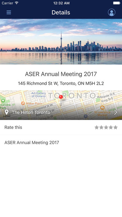 ASER Annual Meeting screenshot 3