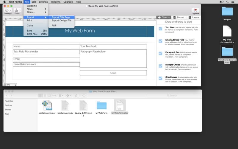 Wolf Responsive Form Maker 2.37.1 Mac 破解版 - 网页设计应用