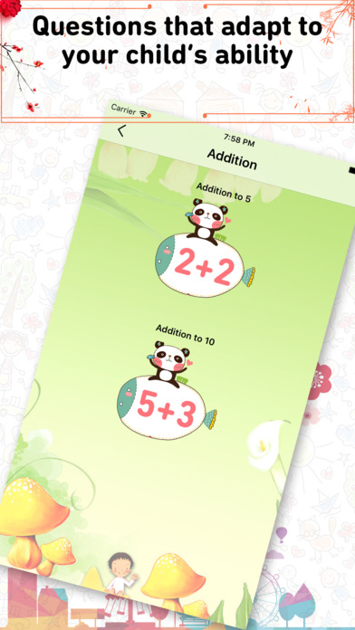 1st Grade Math-Simple Addition and Subtraction screenshot 2