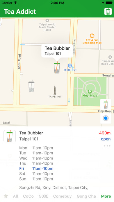 Tea Addict - Bubble Tea Finder screenshot 3