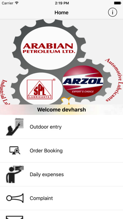 Arabian Petroleum SalesApp screenshot 2