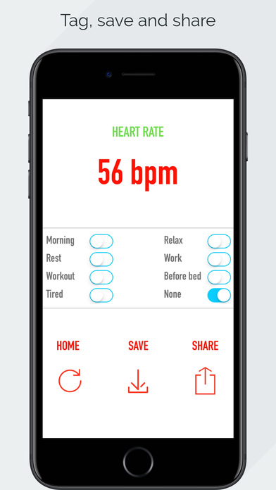 Heart Rate Monitor - Pulse App Tracker screenshot 3