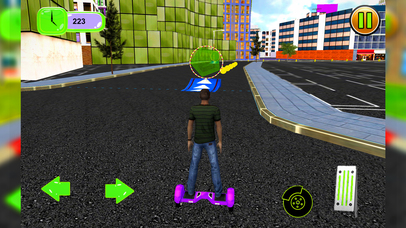 Hoverboard Racing Simulator - Self Transporter 3D screenshot 2