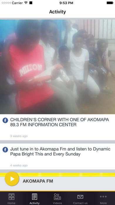 AKOMAPA FM screenshot 2