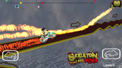Skeleton Stunt DirtBike Rider screenshot 2