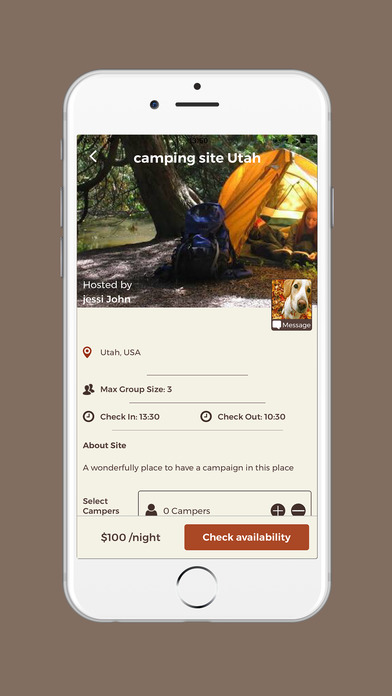iCampSavvy - Book a camp screenshot 3