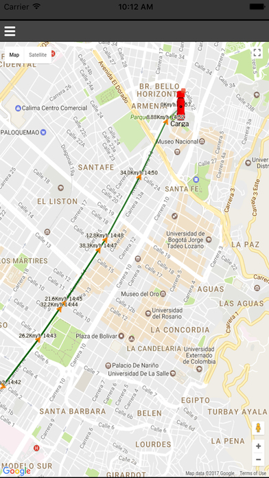 Rastreo GPS Plataforma Tracker screenshot 2