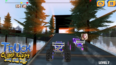 Truck Climb Racing JunkYard Hills screenshot 2