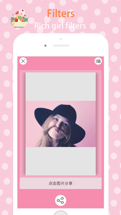 Girls Pink Cam - Pink Filters Camera screenshot 3