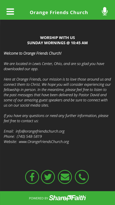 Orange Friends Church screenshot 4