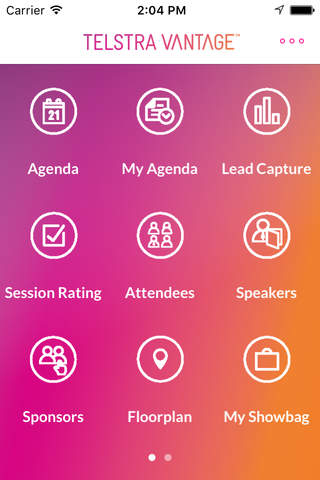 Telstra Vantage™ 2017 App screenshot 2