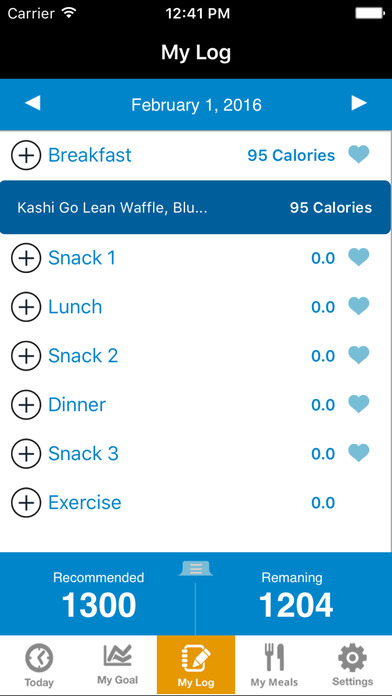 GenoVive Diet and Fitness Tracker screenshot 3