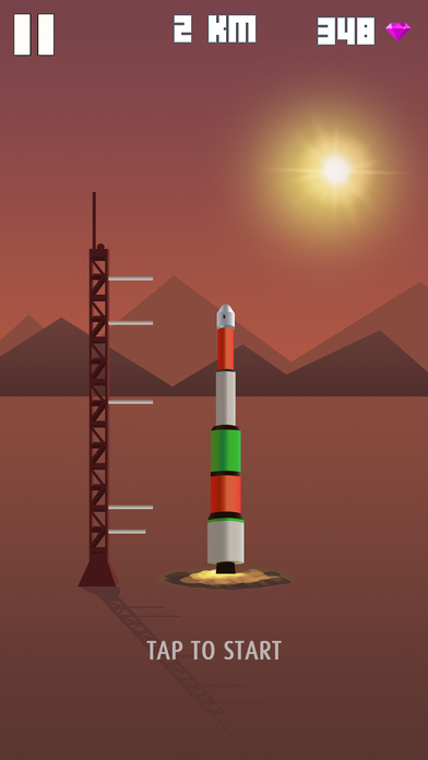 Space Frontier - launch the rocket screenshot 2