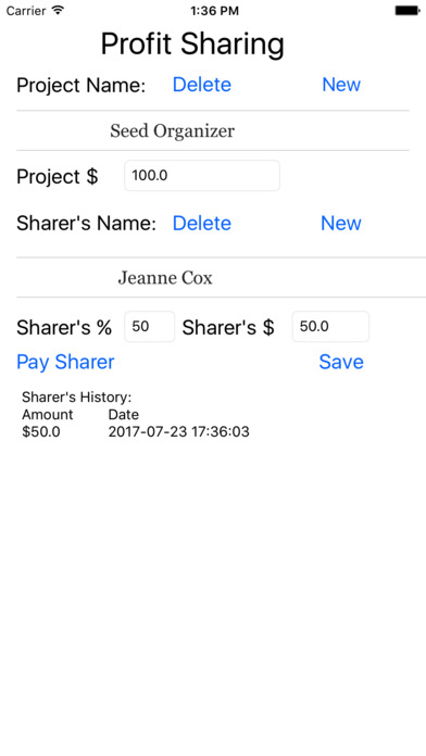 Profit Sharing screenshot 4