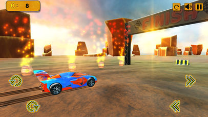 Super Car Stunts Racing screenshot 3