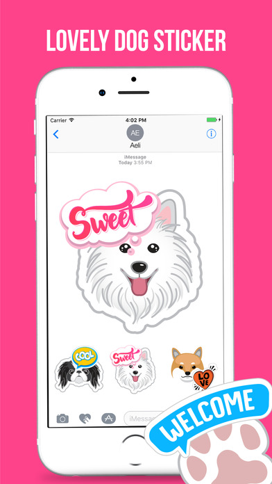 Lovely Dog Stickers Pack screenshot 2