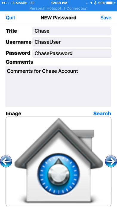 My Passwords - Safe and Sound screenshot 4