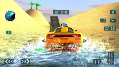 Water Surfing – Car Driving and Beach Surfing 3D screenshot 2