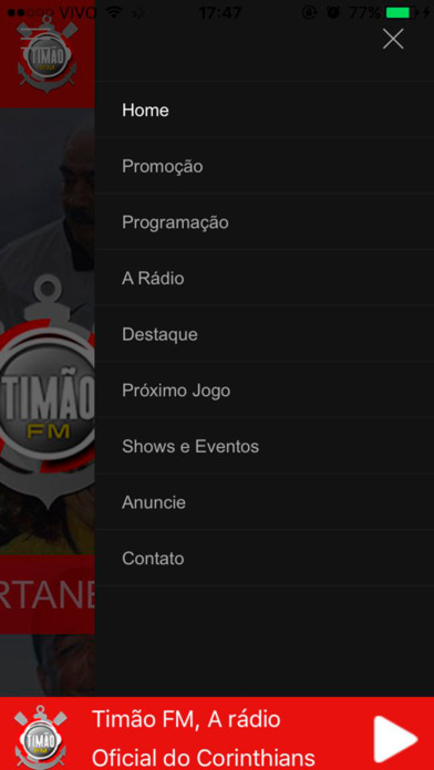 Timão FM screenshot 2