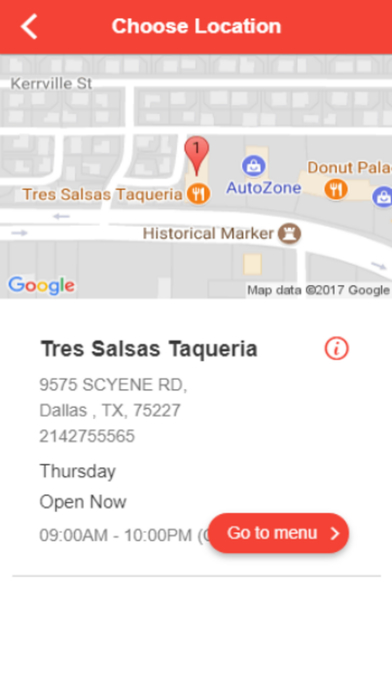 Tres Salsas Taqueria screenshot 2