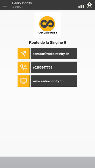 Infinity Radio screenshot 4