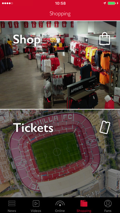 Sevilla FC - App Oficial screenshot 4