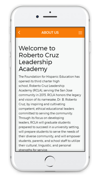 Roberto Cruz Leadership Academy screenshot 2