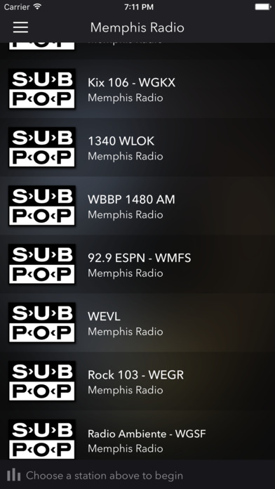 Memphis Radio Stations List screenshot 2