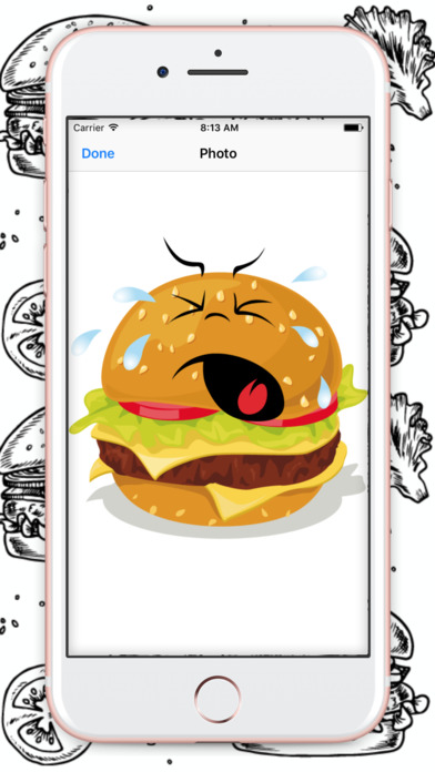 Burger Emojis screenshot 2