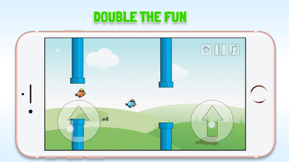 2 Floppy Birds - Twice as fun screenshot 2
