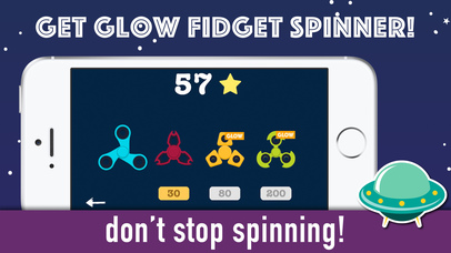 Fudget battle - Glow fidget spinners vs UFO screenshot 3