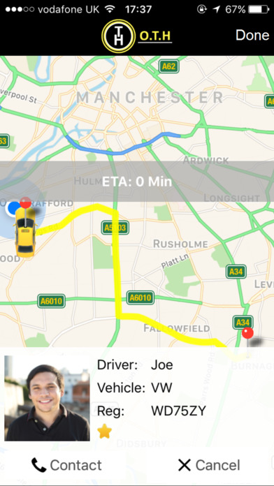 OTH Cabs screenshot 3