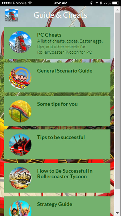 Game Guide for RollerCoaster Tycoon screenshot 3