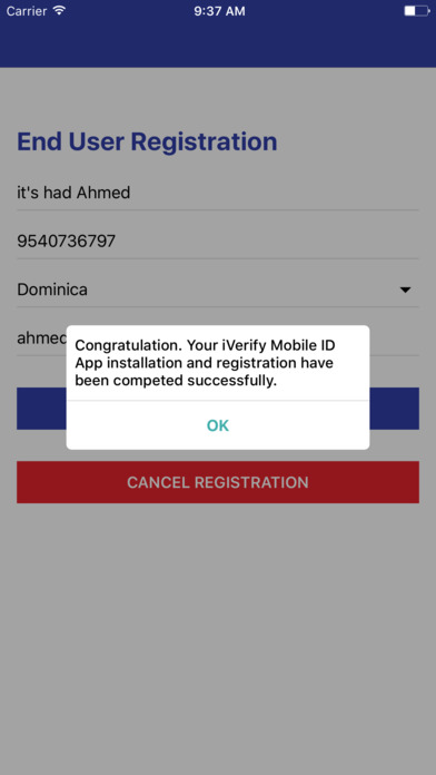 iVerify Mobile ID screenshot 4