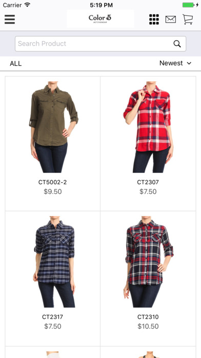 COLOR 5 - Wholesale Clothing screenshot 2